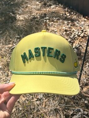 YELLOW MASTERS ROPE HAT